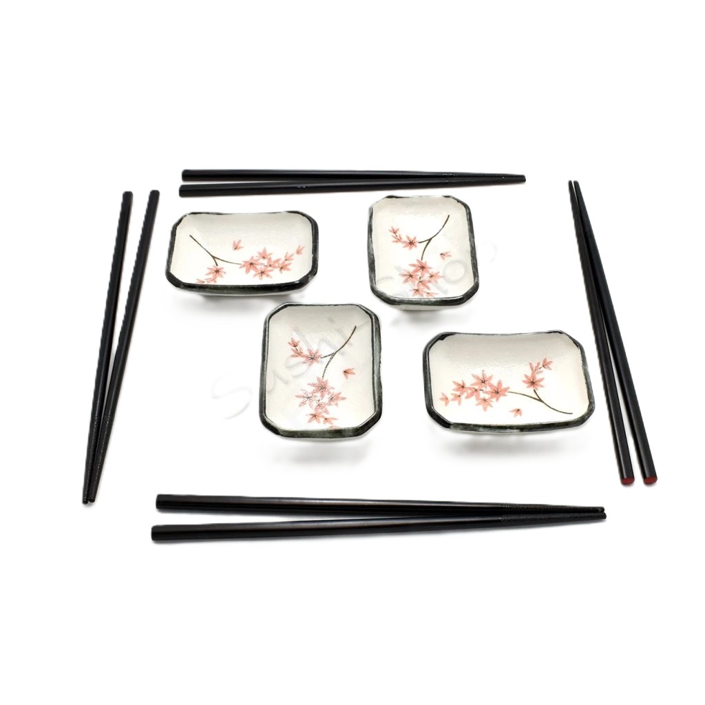 foto Sakura set pro 4 osoby � 4 misky a 4 p�ry h�lek | EDO Japan